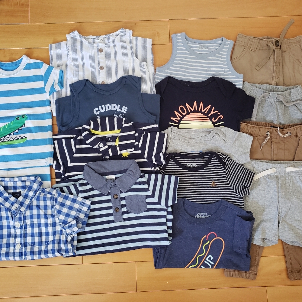 Baby boy clothes 6-12 months - 15 items